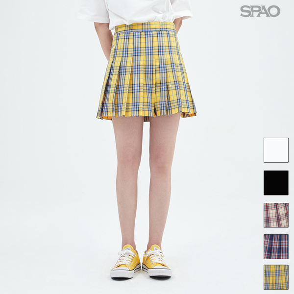 스파오 썸머 이너팬츠 테니스 스커트 SPWH924G51