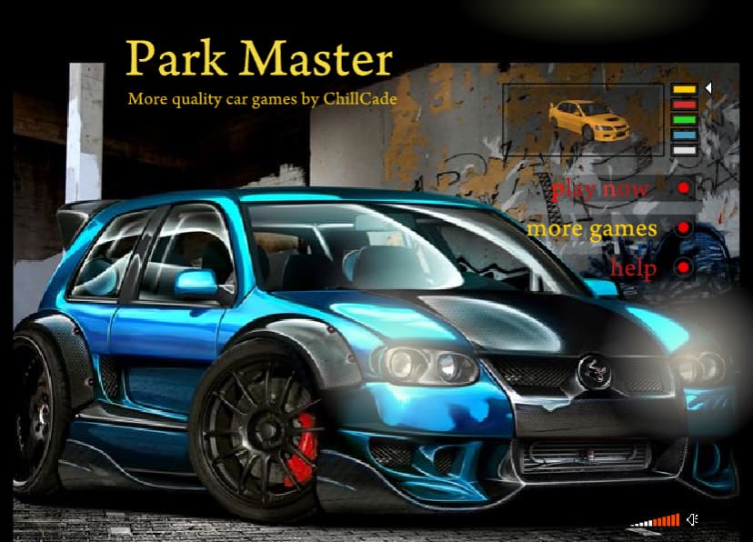 자동차 한대가 세워져 있습니다