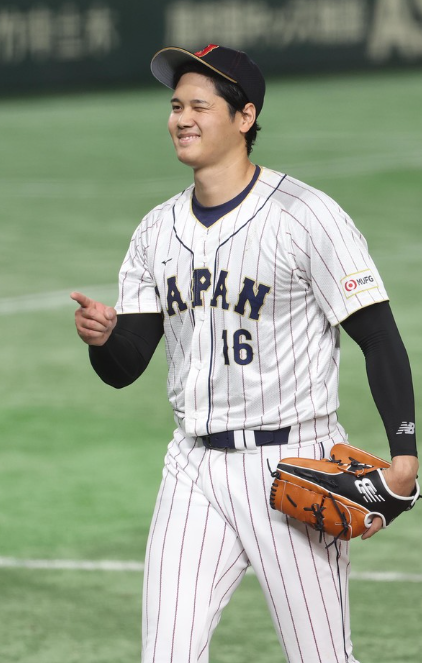 일본대표팀 에이스 오타니 쇼헤이