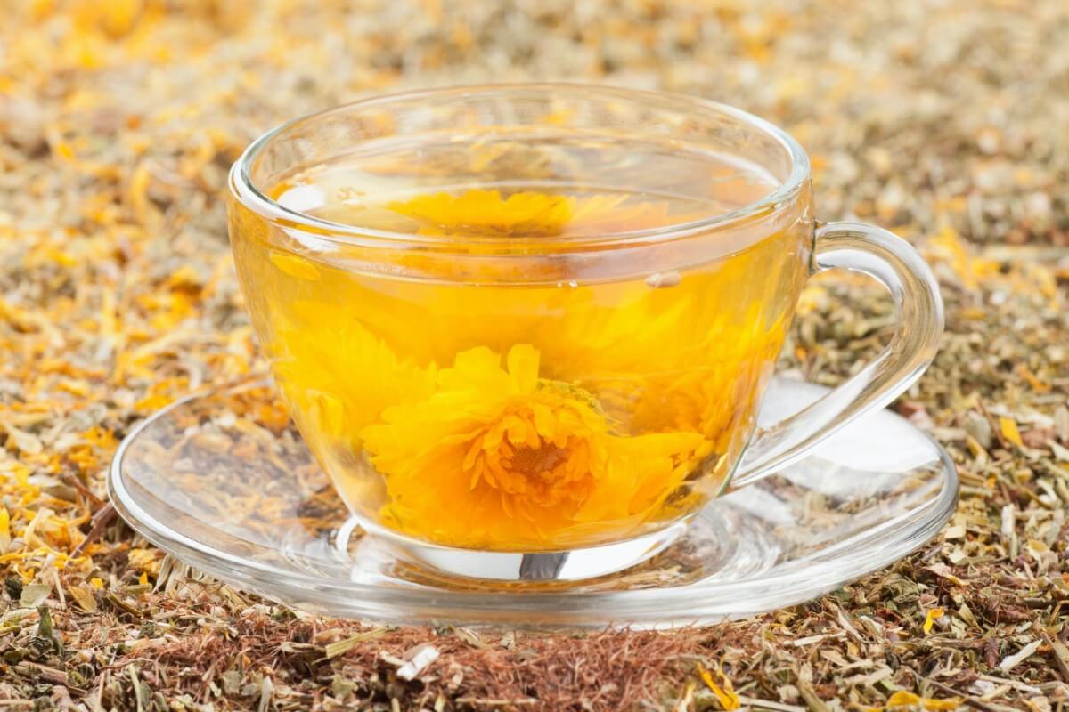 카모마일-차