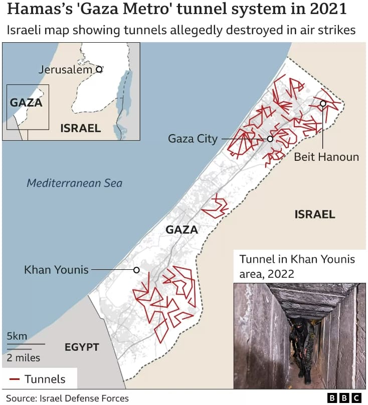 이스라엘&#44; 가자지구 하마스 땅굴 공격 타겟으로 VIDEO: Israel targets Hamas’s labyrinth of tunnels under Gaza