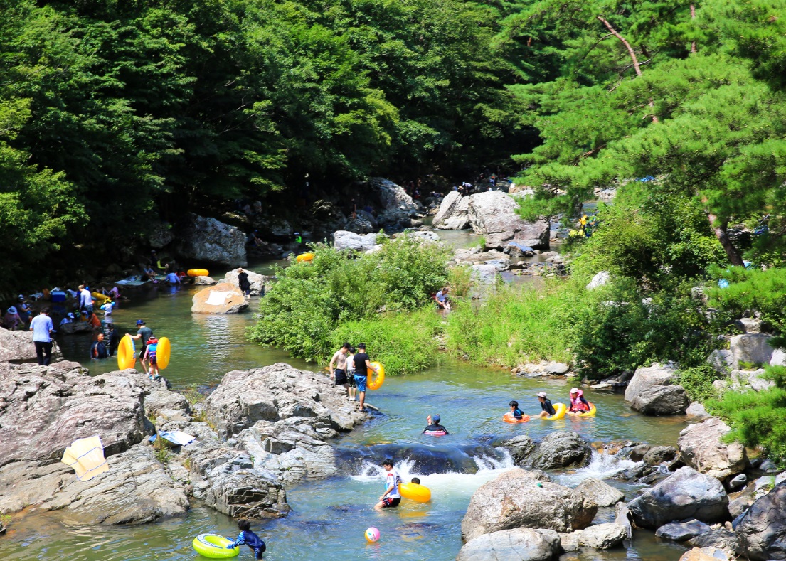 전북 진안 : 운일암반일암 (기암괴석과 폭포의 향연)