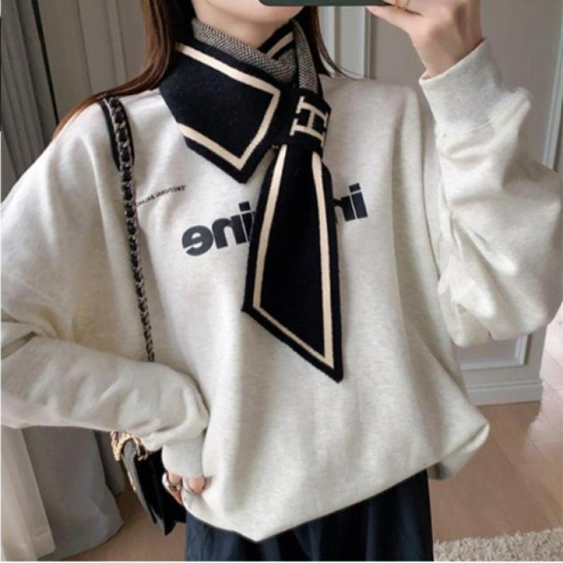 H고리 쁘띠 니트 머플러 목도리 스카프