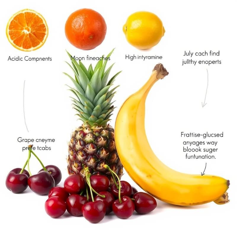 수박 외에도 두통을 유발할 수 있는 과일