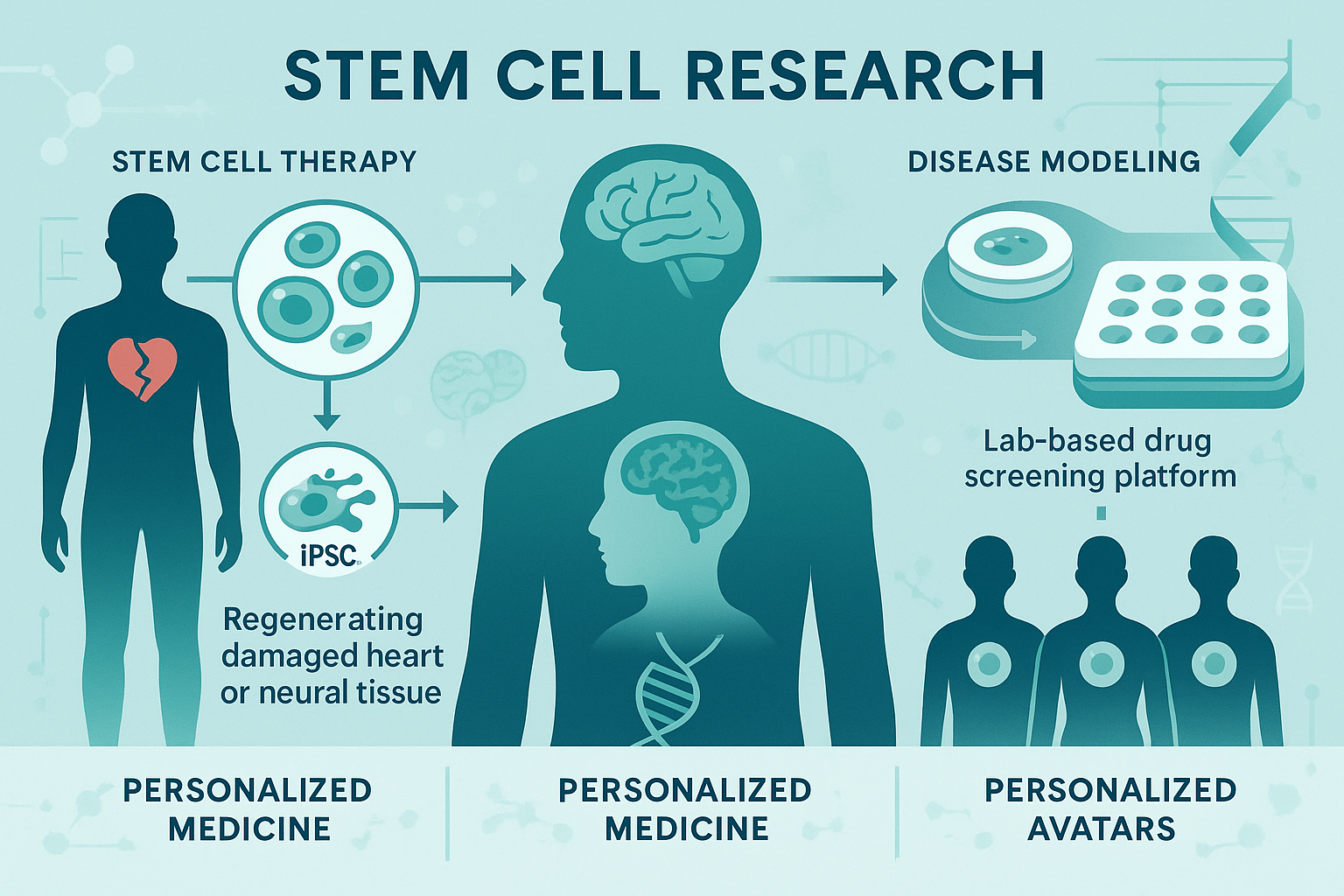 줄기세포 연구, 왜 중요할까요?난치병 극복의 희망을 찾아서