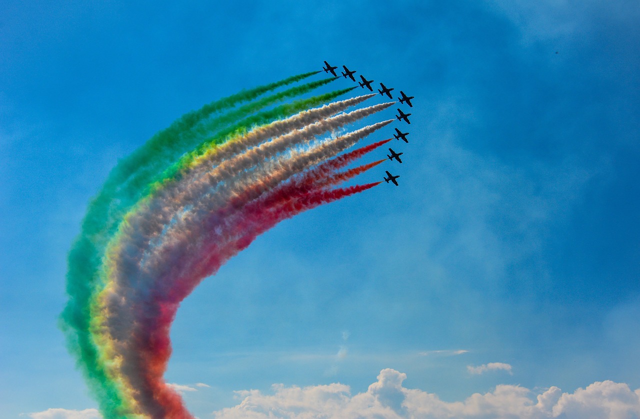 순찰, 비행기, 곡예 비행 이미지