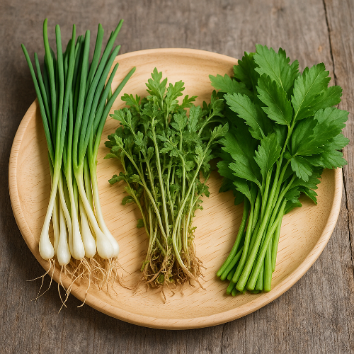 면역력 강화에 좋은 제철나물 (달래, 냉이, 참나물) 관련 사진