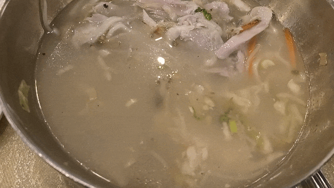 파주닭국수-닭칼국수-밥-말기