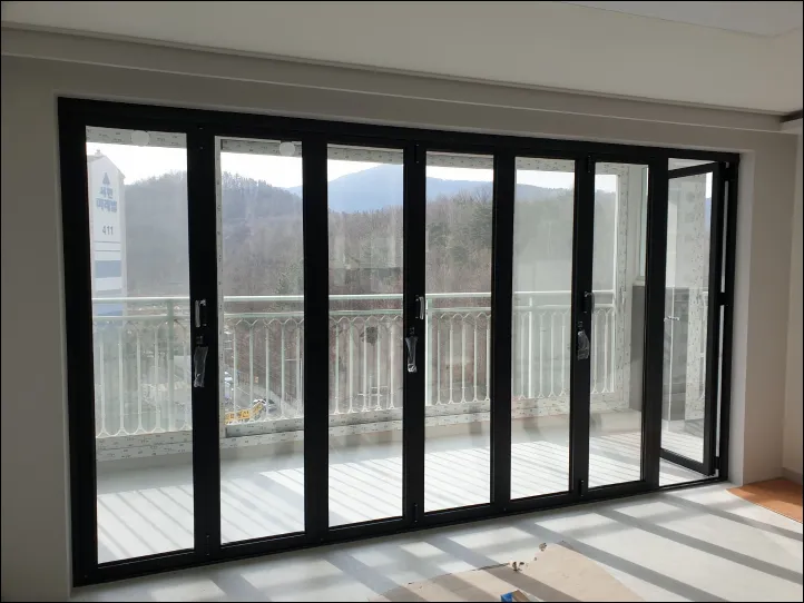 폴딩도어 작업 후