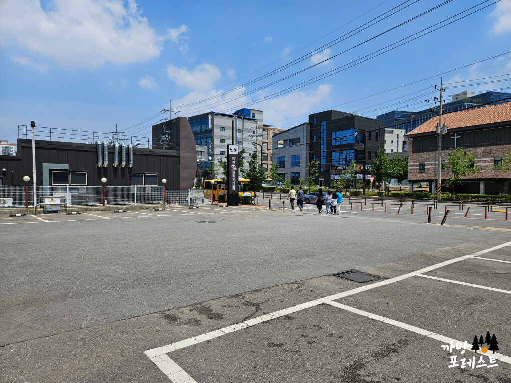 도화 중식집 주차장