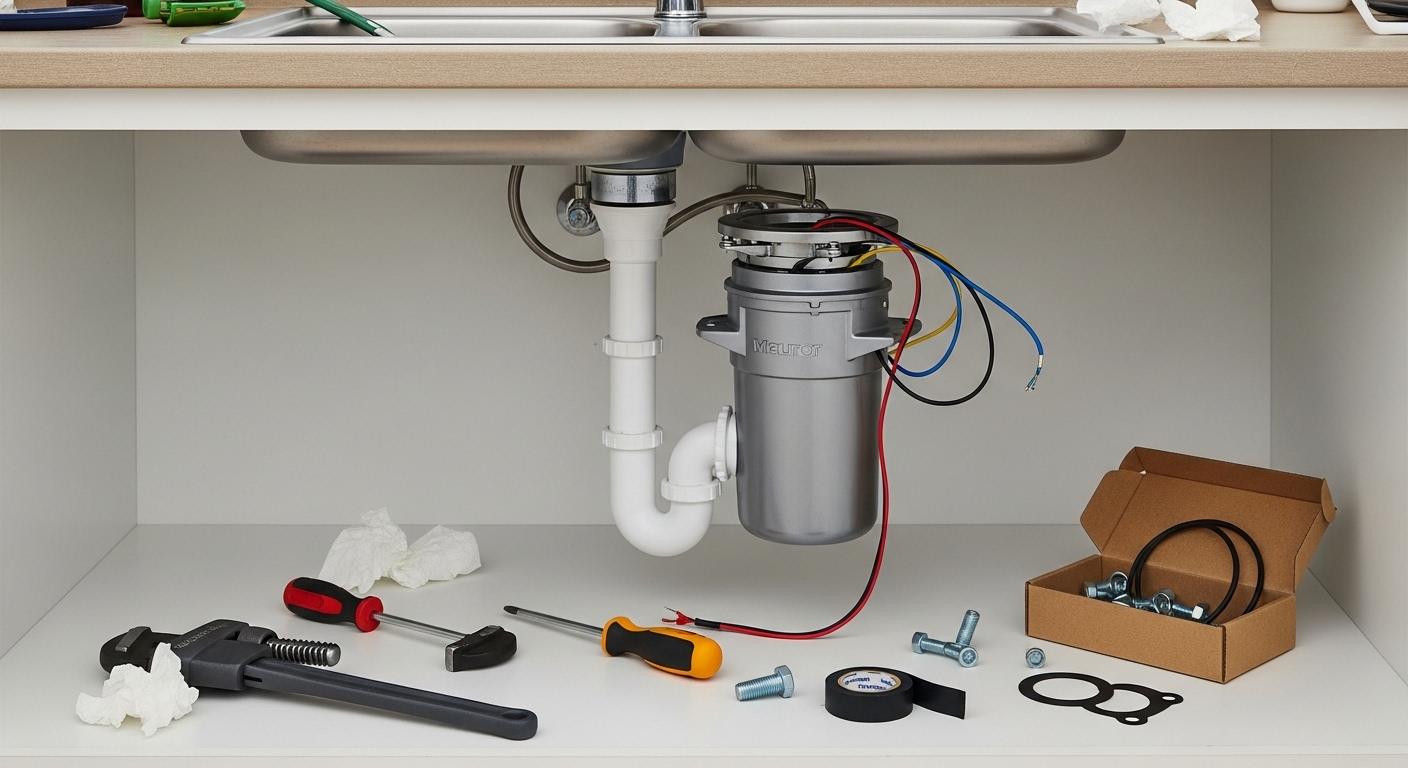 설치 불편 싱크대형 음식물처리기 장단점