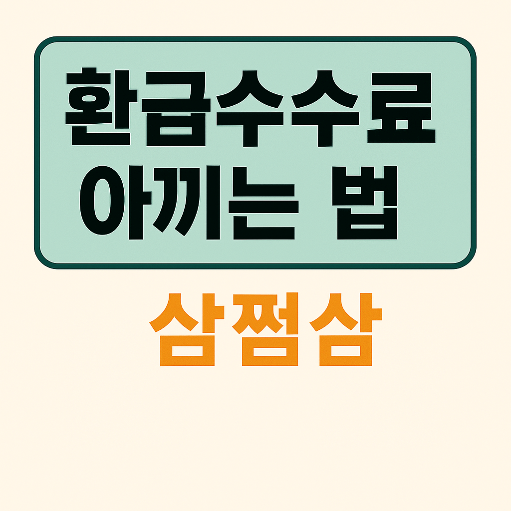 삼쩜삼 환급 후기와 수수료 절약 꿀팁, 홈택스로 더 아끼는 법