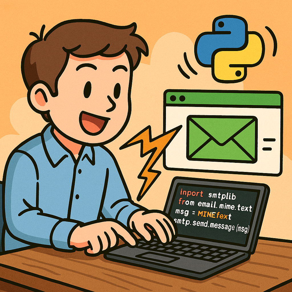 파이썬으로 자동 이메일 보내기 – 실전 스크립트 공개