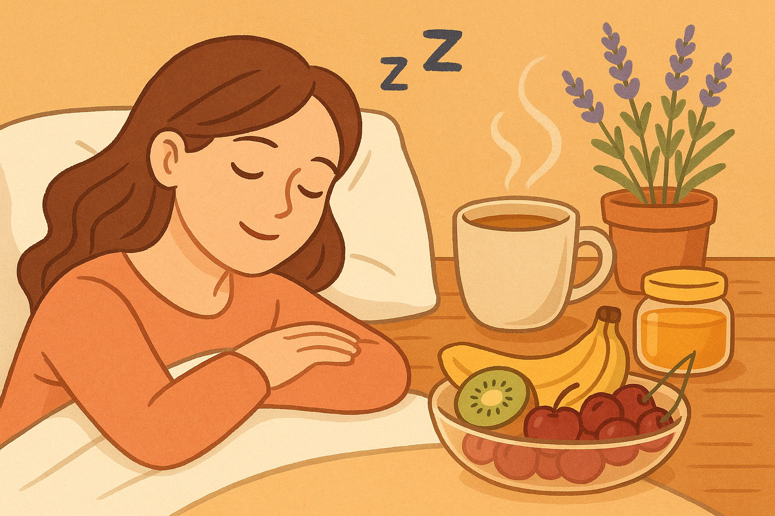 숙면을 돕는 음식 10가지,깊이 자는 비결