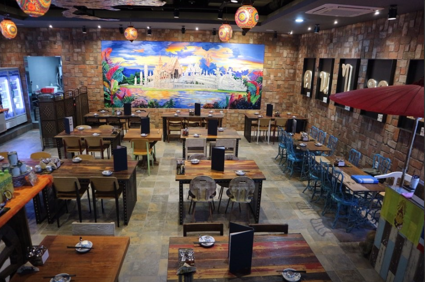 잠실 맛집 콘타이 내부