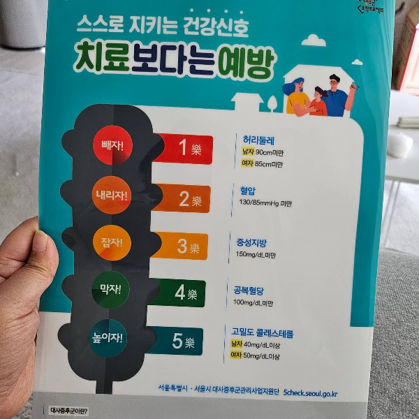 대사증후군정상수치