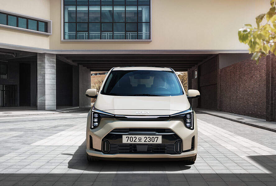 기아 모닝 정면