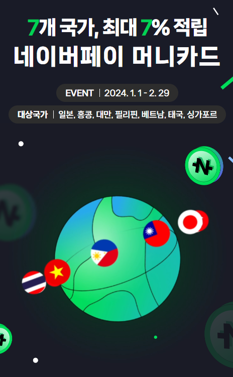 네이버페이 머니카드 혜택정보