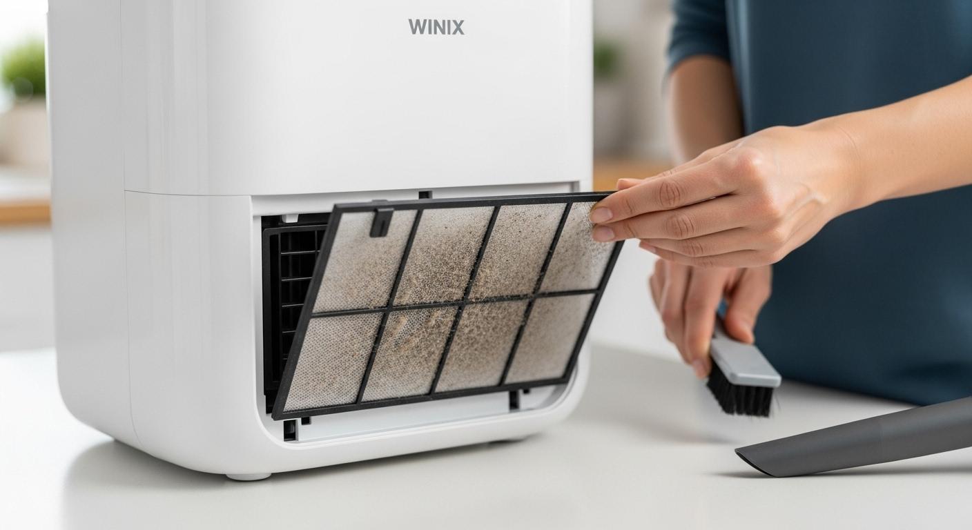 위닉스 제습기 청소 하는법