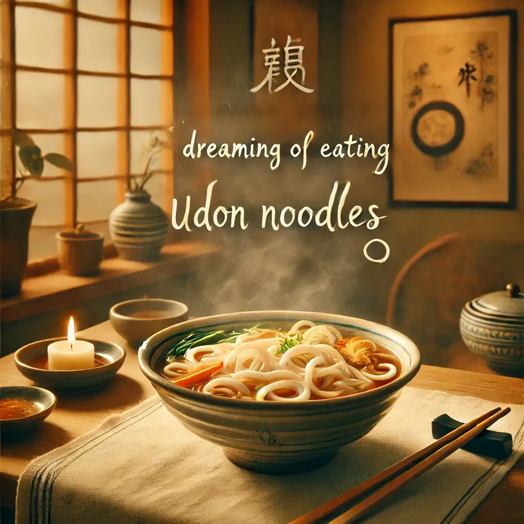 우동 먹는 꿈 해몽