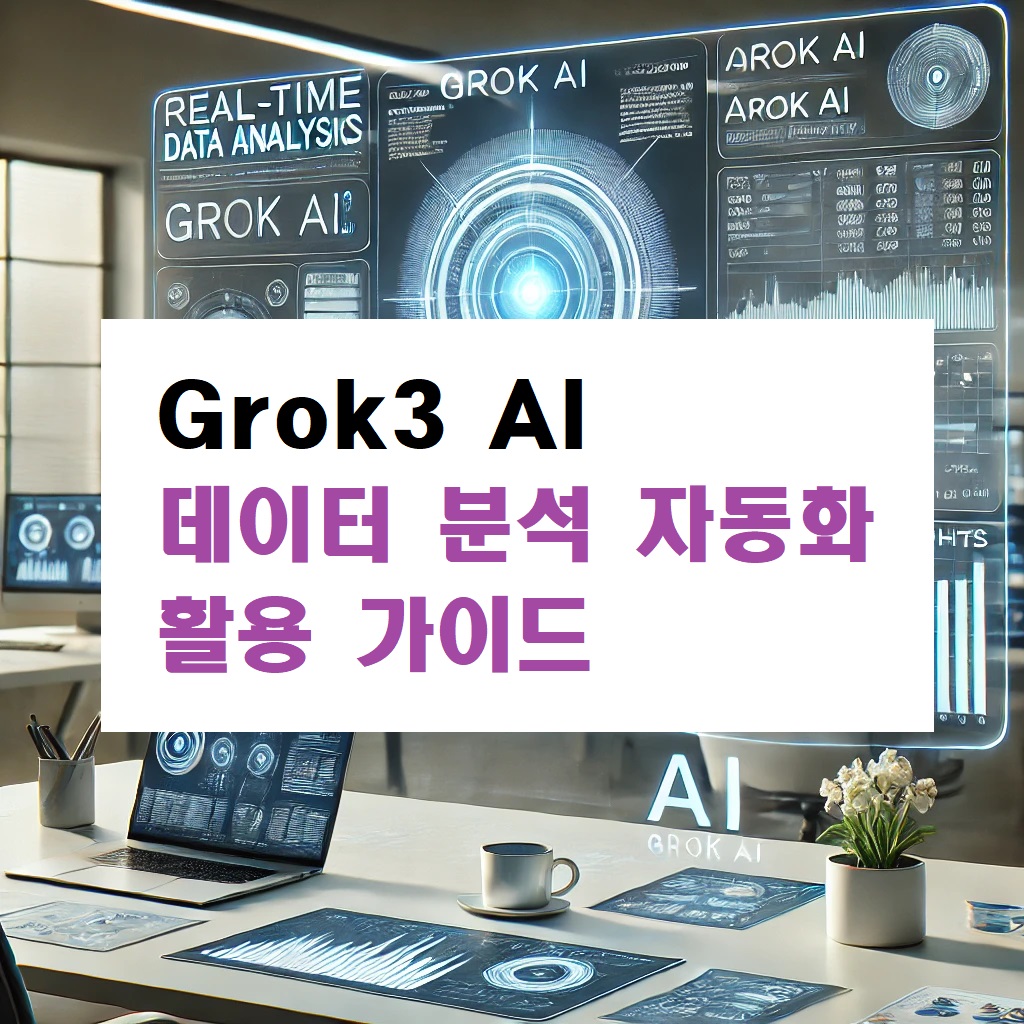 Grok3 AI 데이터 분석 자동화 활용 가이드