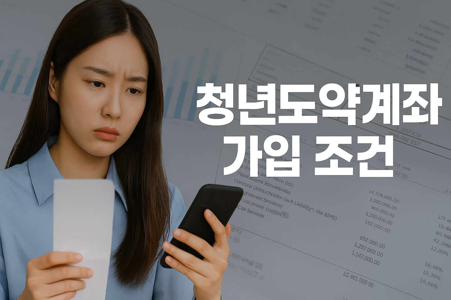 청년도약계좌 가입 조건 및 소득 기준