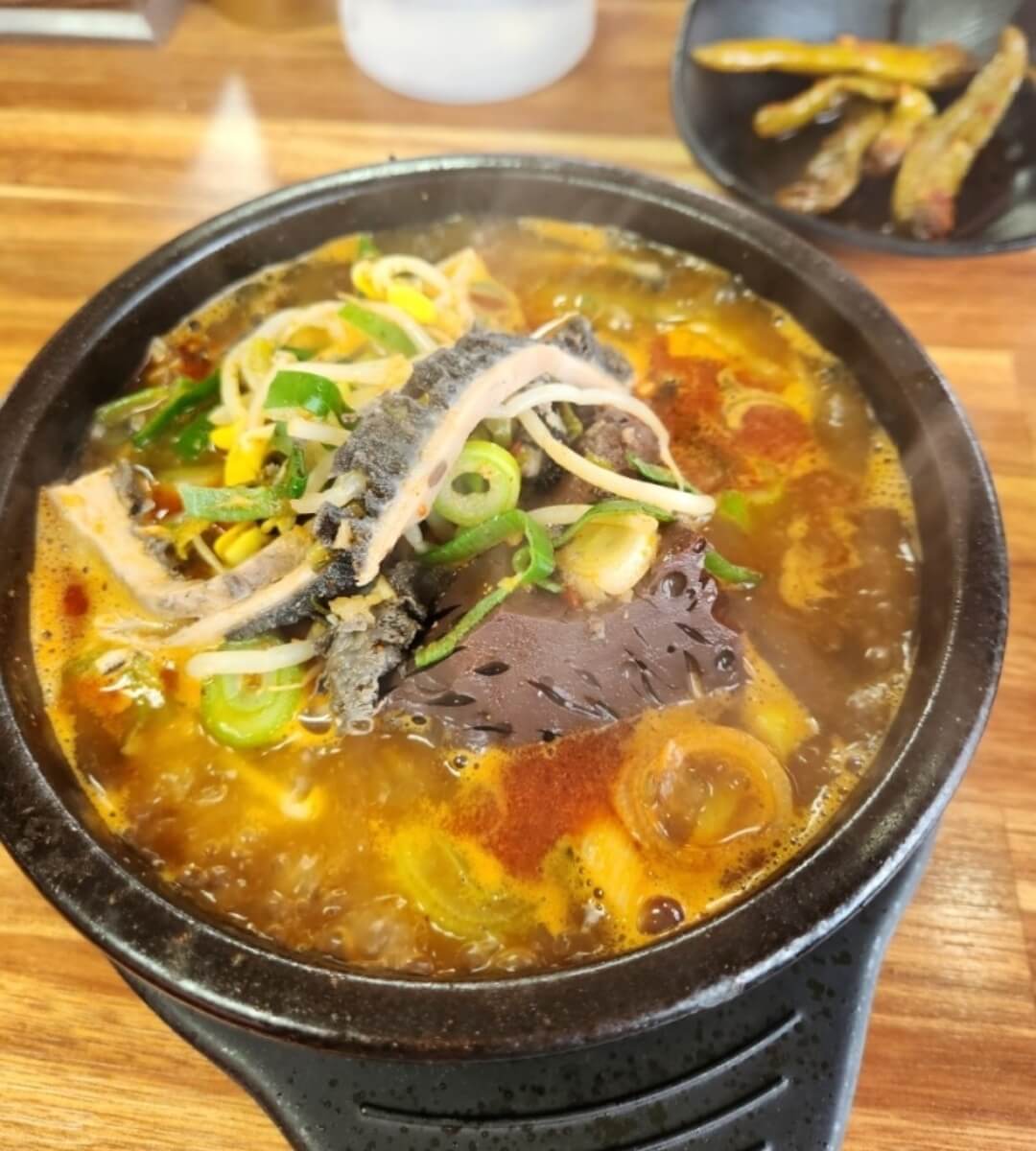 진양밸리 cc 아침 식사