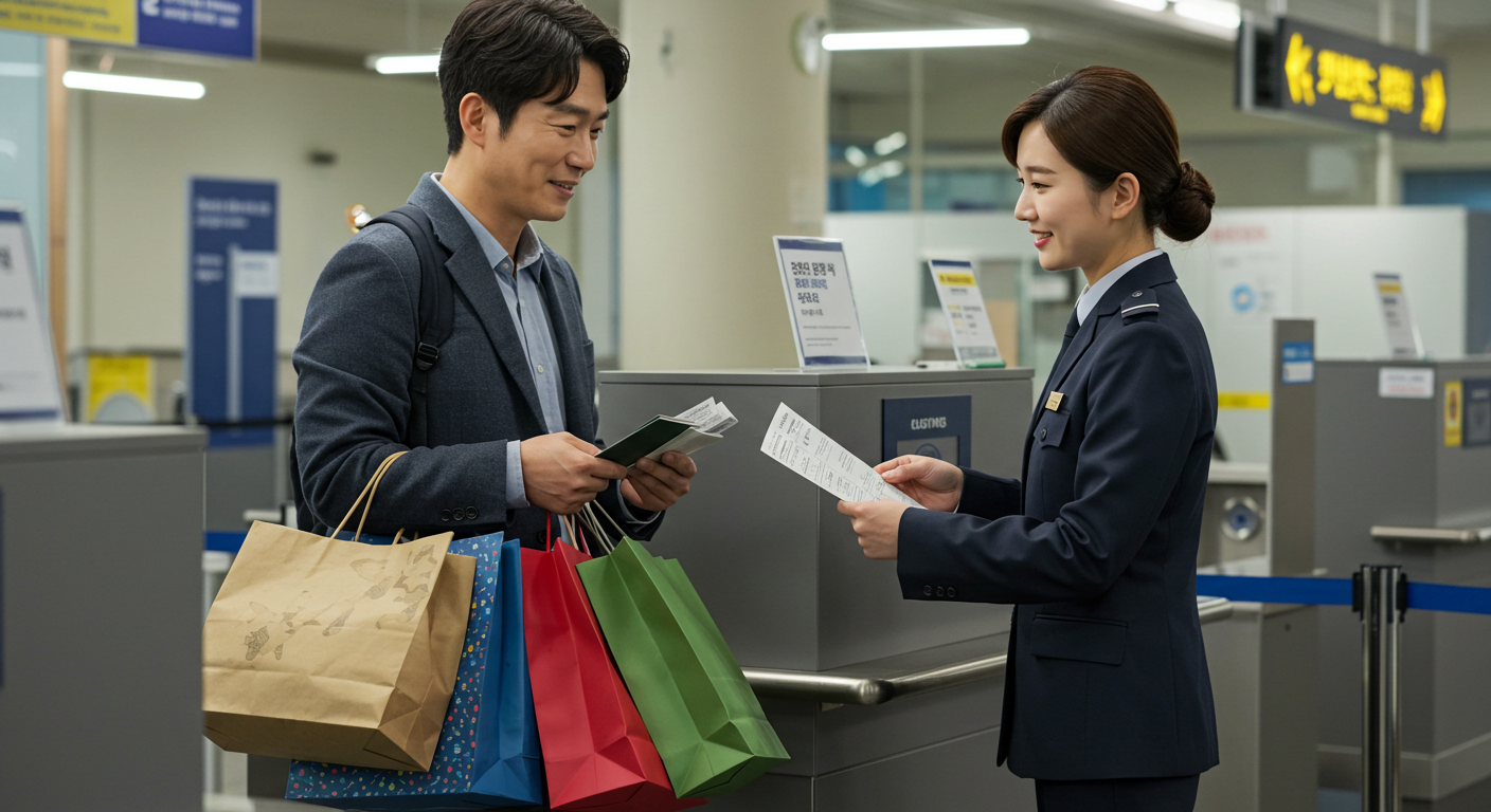 해외쇼핑, 택스리펀, 세관신고