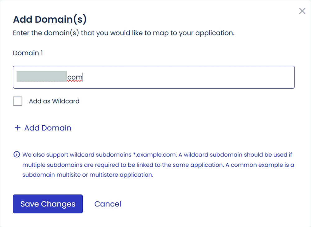 워드프레스에 도메인 추가