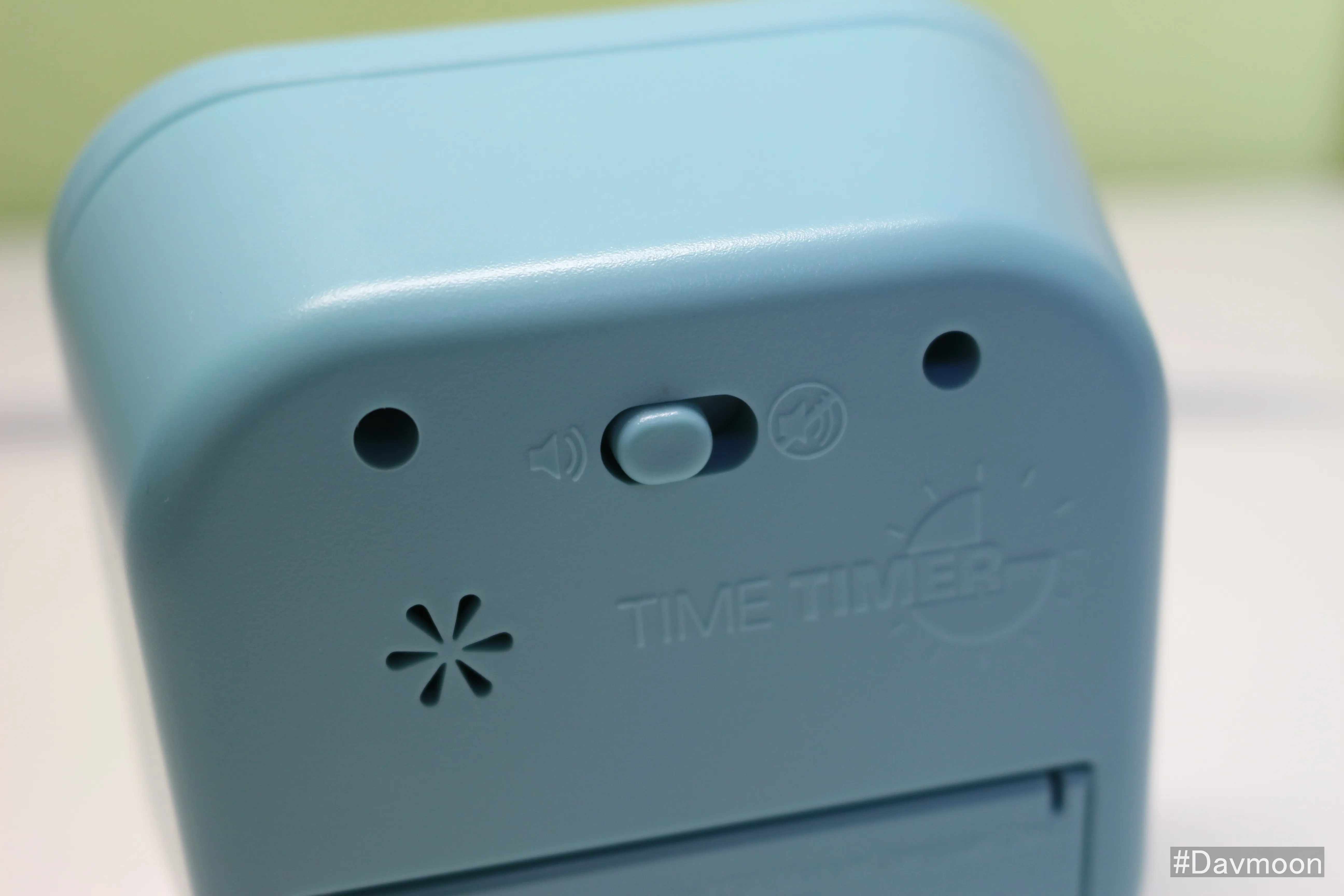 TIME TIMER 후면 토글과 스피커