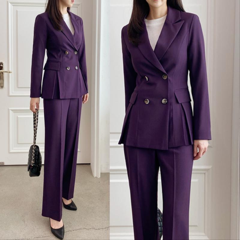 여성정장 세트 여자 셋업 수트 명품스타일 여자가을정장