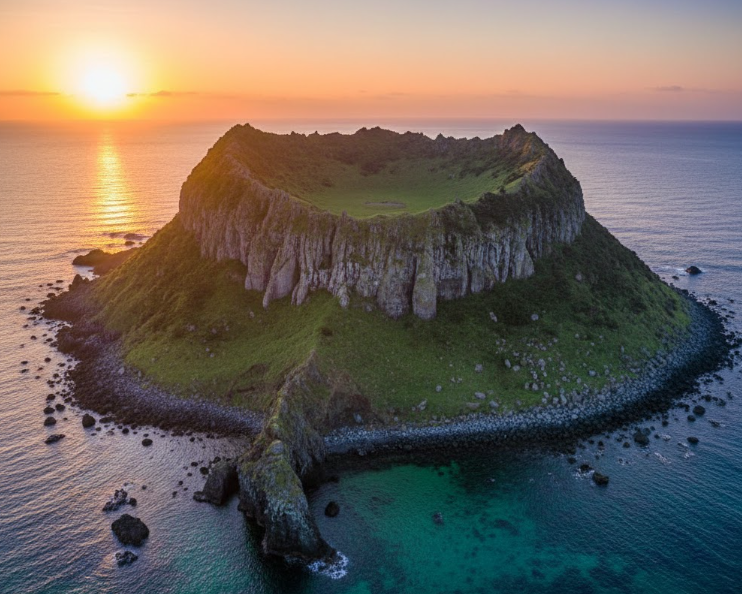 성산일출봉 사진