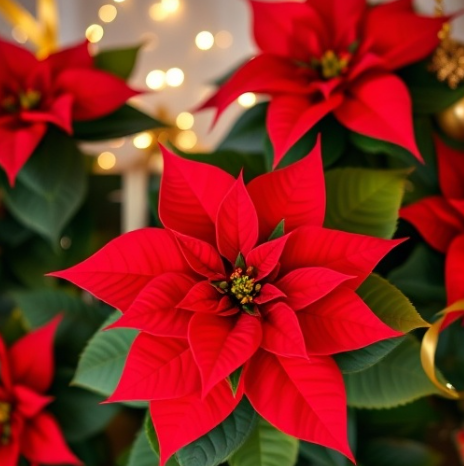 겨울꽃 일러스트