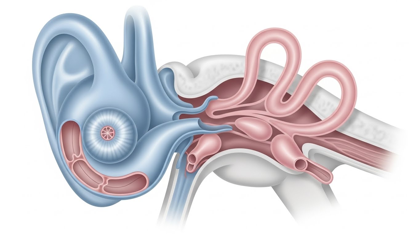귀 먹먹함, 이명, 어지럼증은 왜 같이 올까?