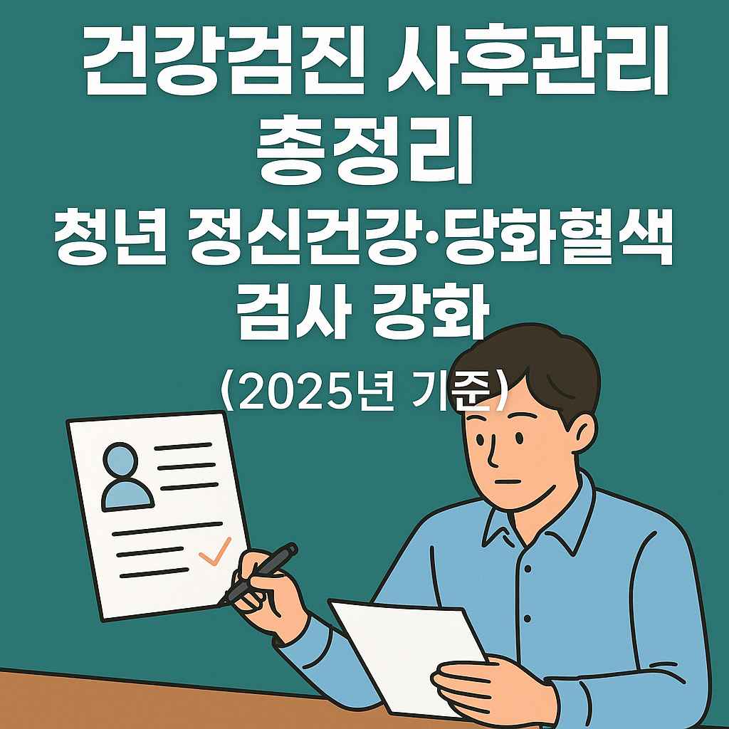 건강검진 사후관리 총정리 썸네일