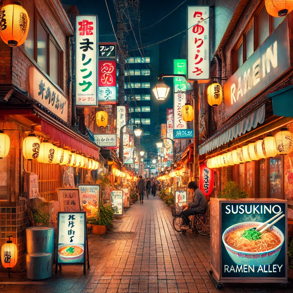 스스키노 라멘 거리