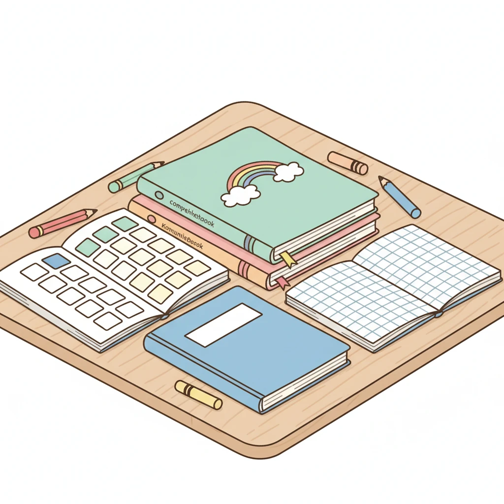 초등학교 입학 준비물 종합장 공책 세..