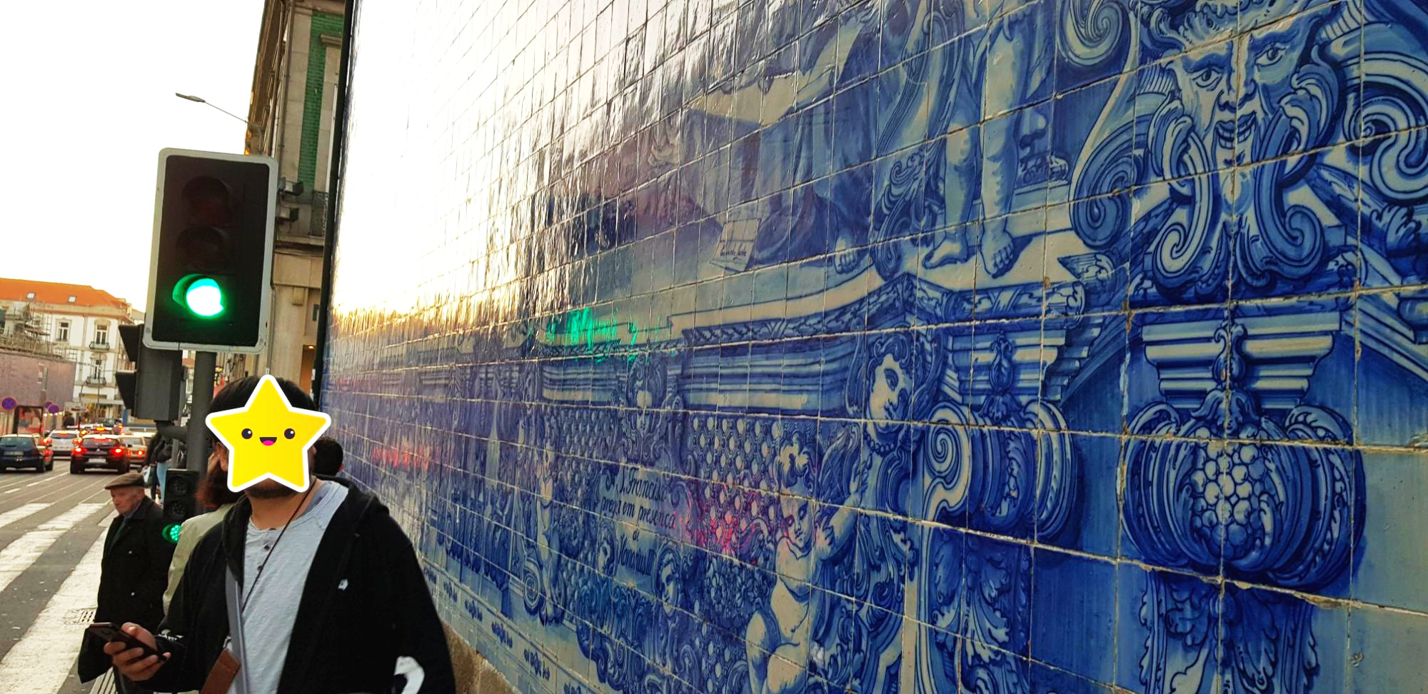 포르투갈 포르토 알마스 성당 타일벽화