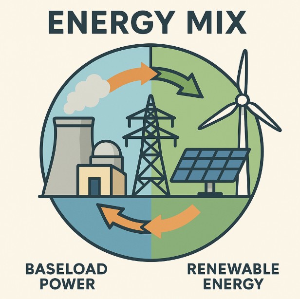 기저발전과 신재생에너지의 공존은 가능한가 관련 그림