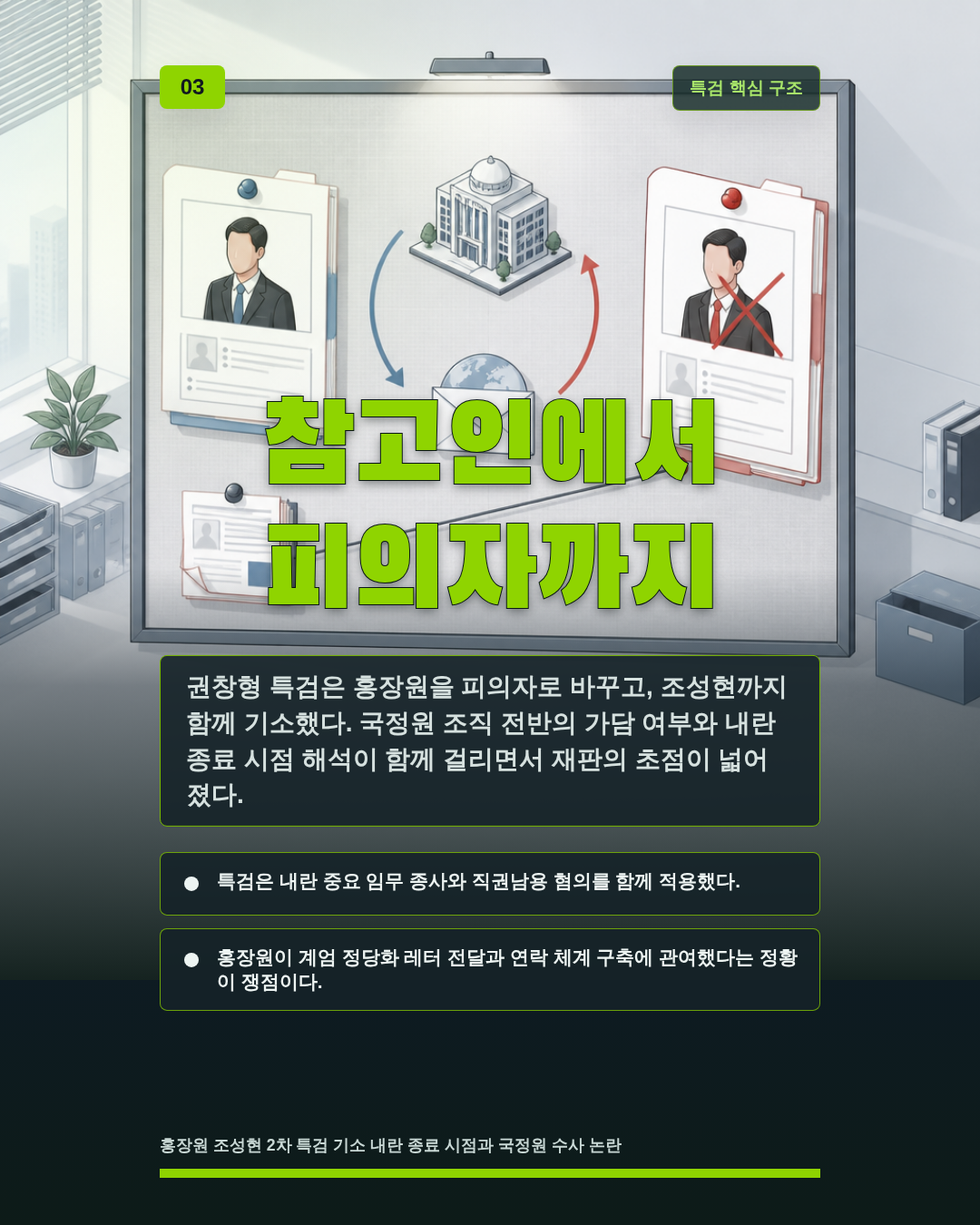 참고인에서 피의자까지