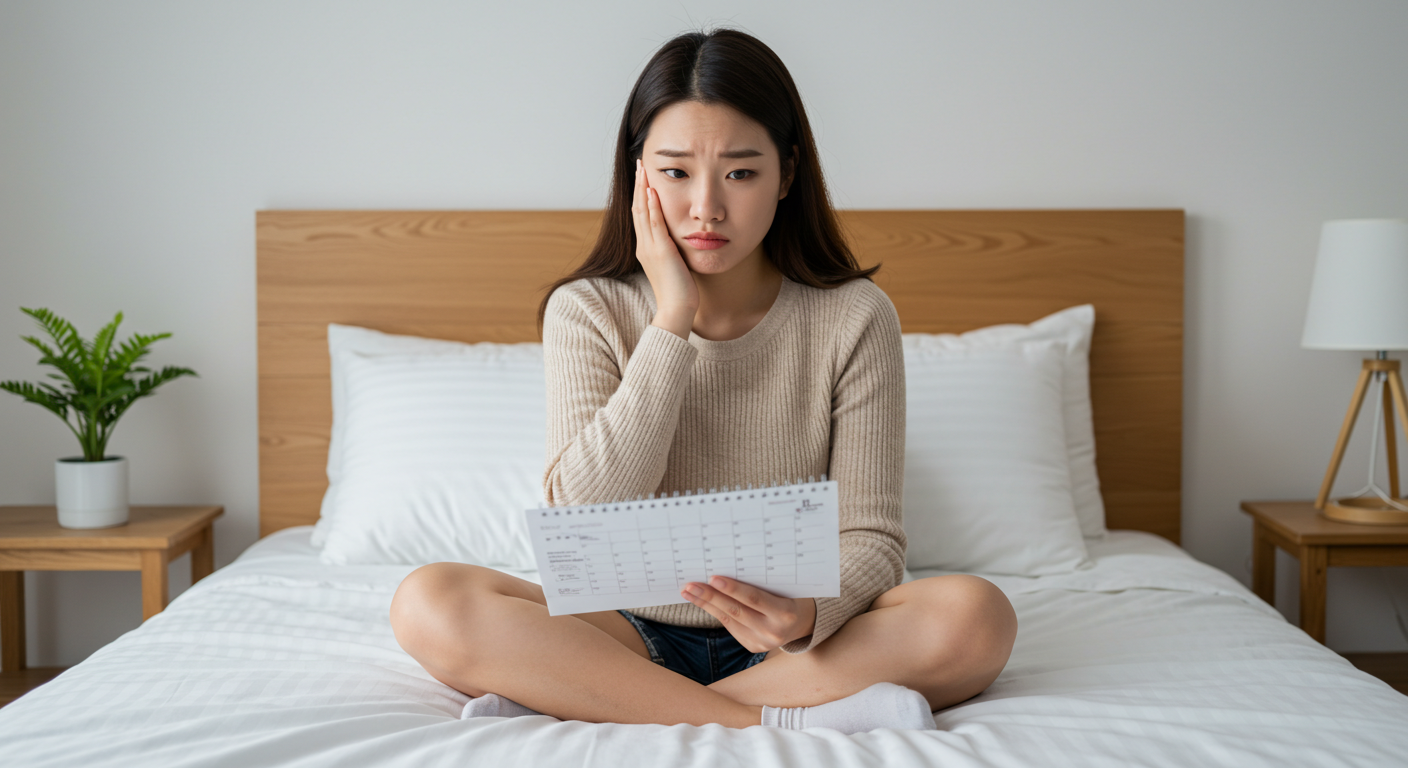 생리전증후군&amp;#44; 질염