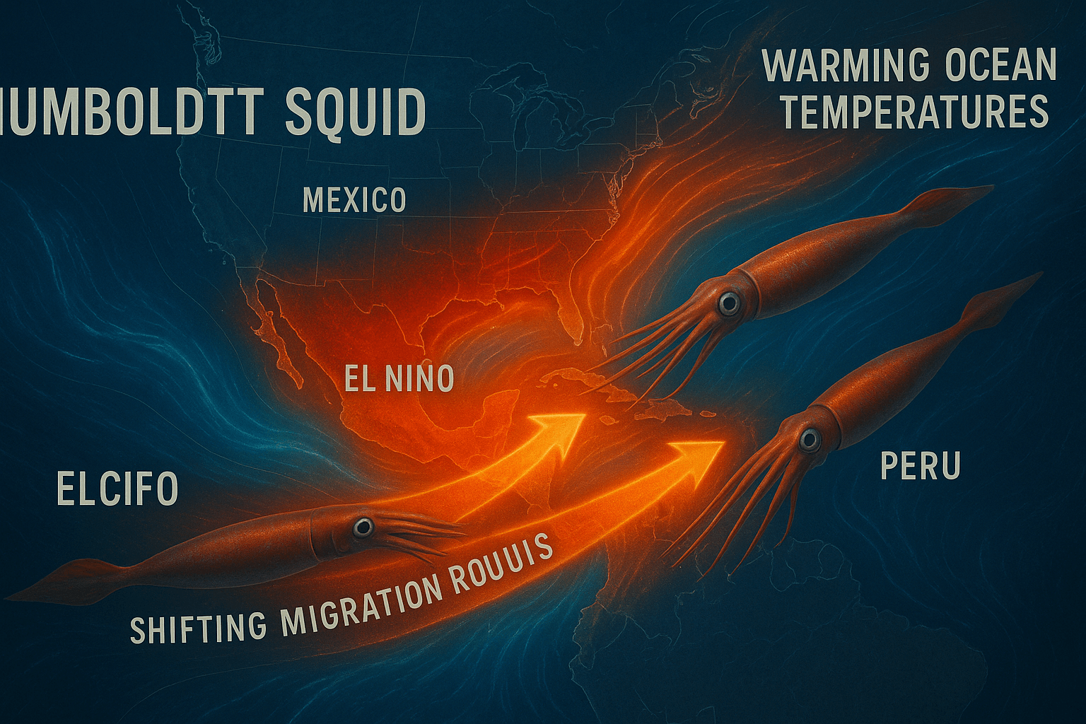 1. 페루 해역의 환경과 대왕오징어의 서식 조건