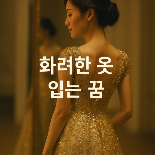 화려한 옷을 입는 꿈