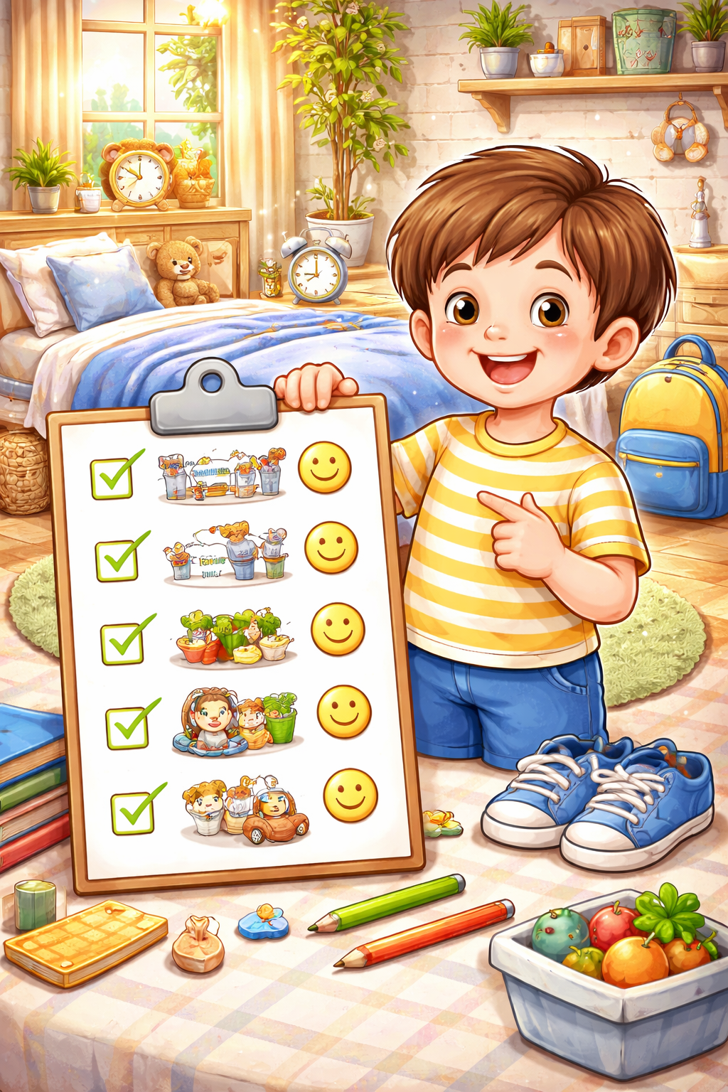 아이 자기관리 습관 기르는 방법 관련 사진