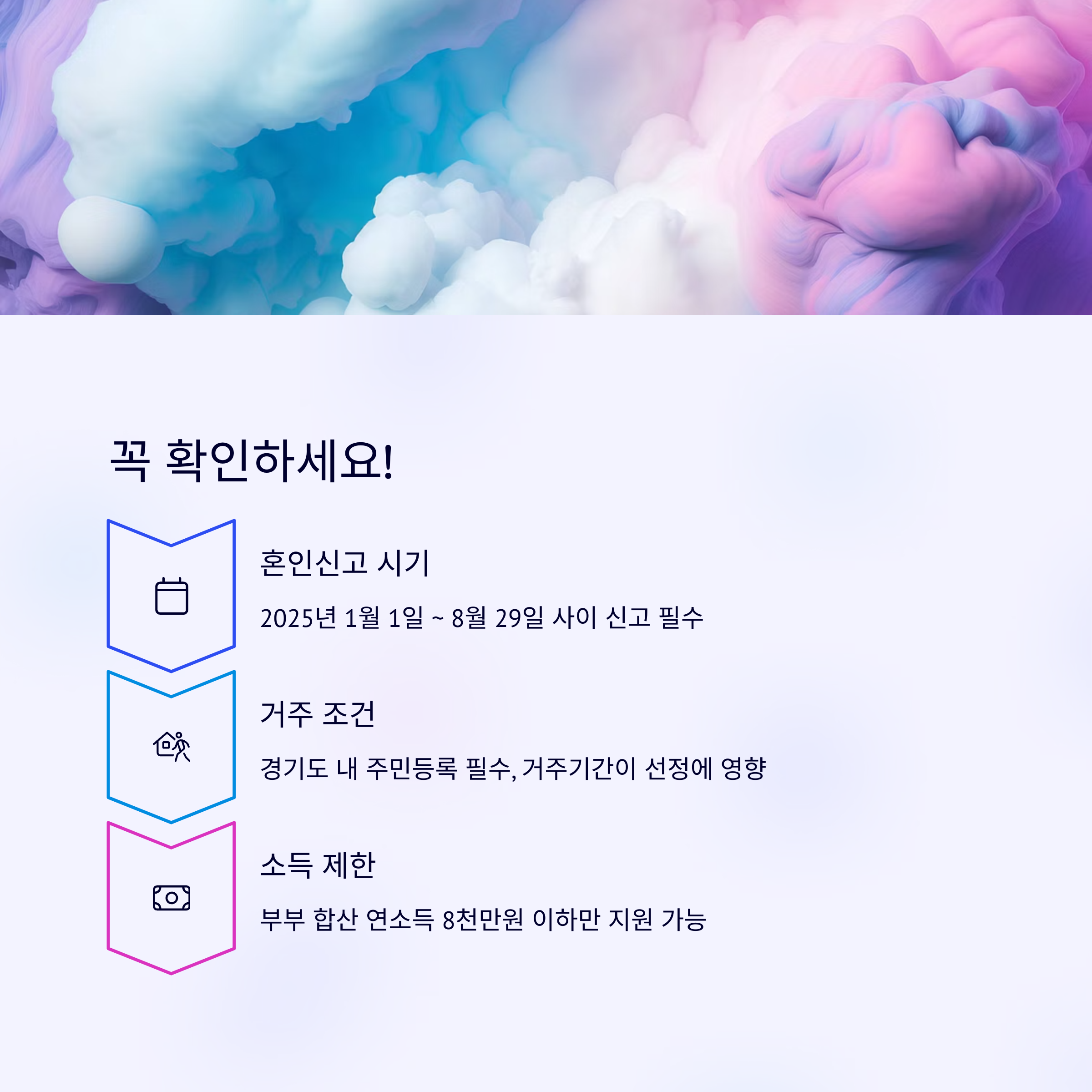 경기도 청년 신혼부부 결혼지원금