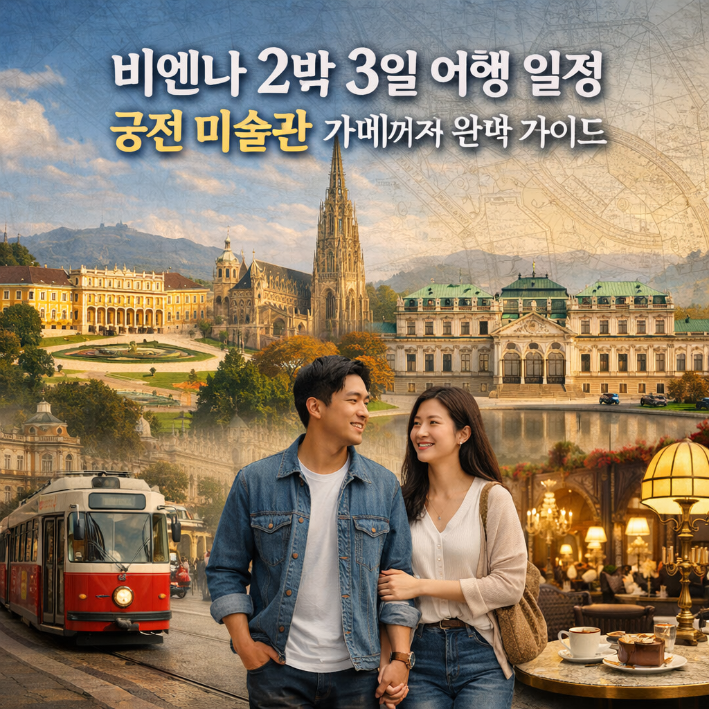 비엔나 2박 3일 여행 일정 궁전 미술관 카페까지 완벽 가이드