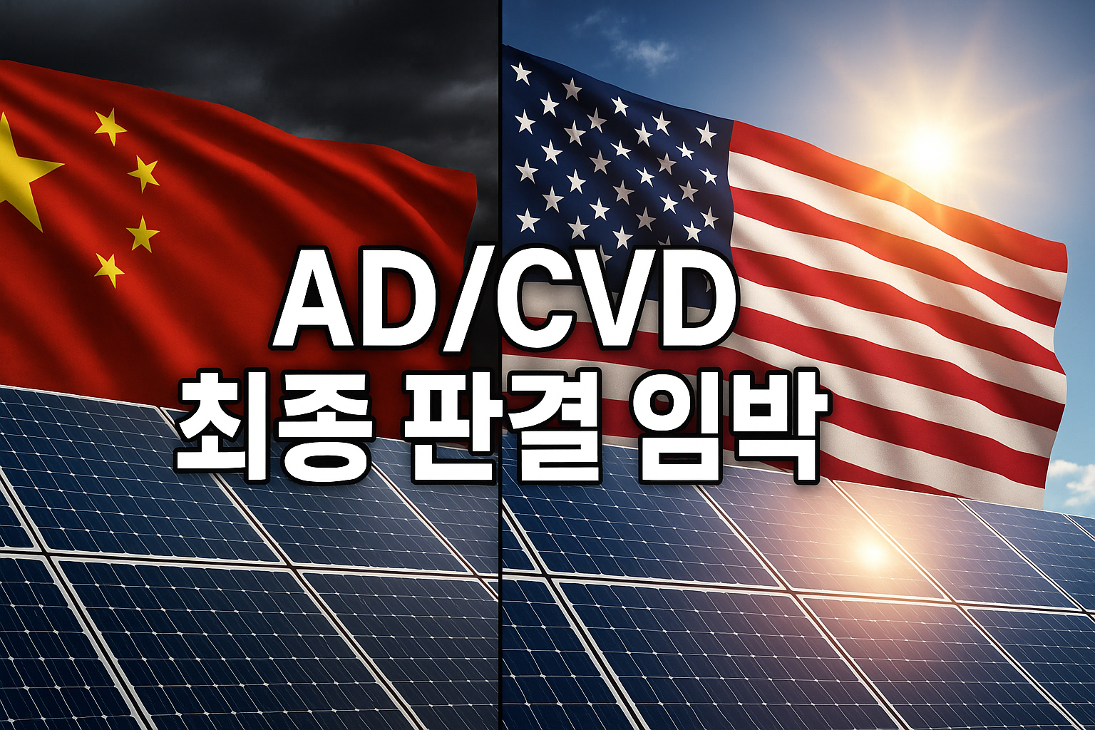 AD/CVD 태양광 산업 최종판결