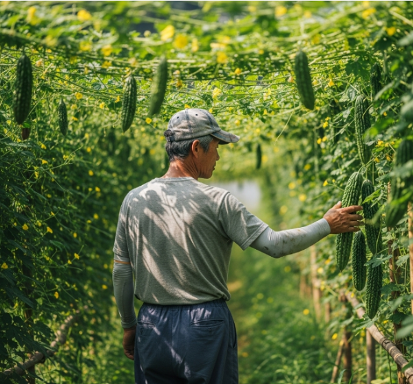 여주즙 여주환 원재료 이미지