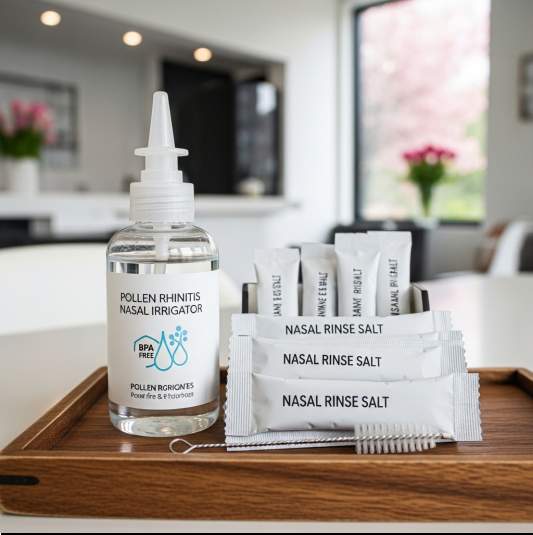 꽃가루 비염 전용 코세척기 사용법과 효능 주의 사항