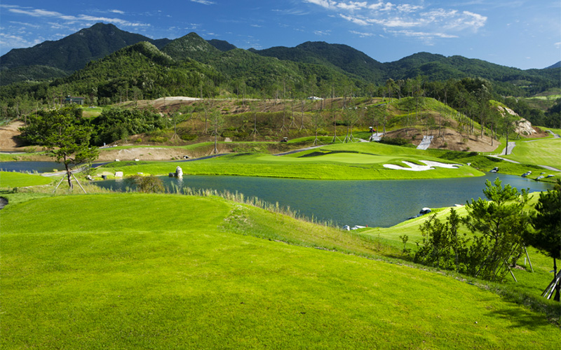 동촌CC 서코스 구성도